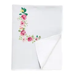 TUYO PRINT - Manta Polar Letras Vintage L