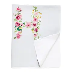 TUYO PRINT - Manta Polar Letras Vintage H
