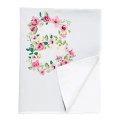 TUYO PRINT - Manta Polar Letras Vintage B