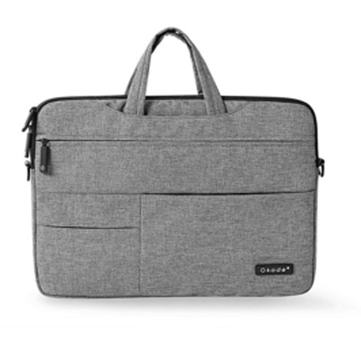 GENERICO - BOLSO PARA NOTEBOOK OKADE GRIS HASTA 133