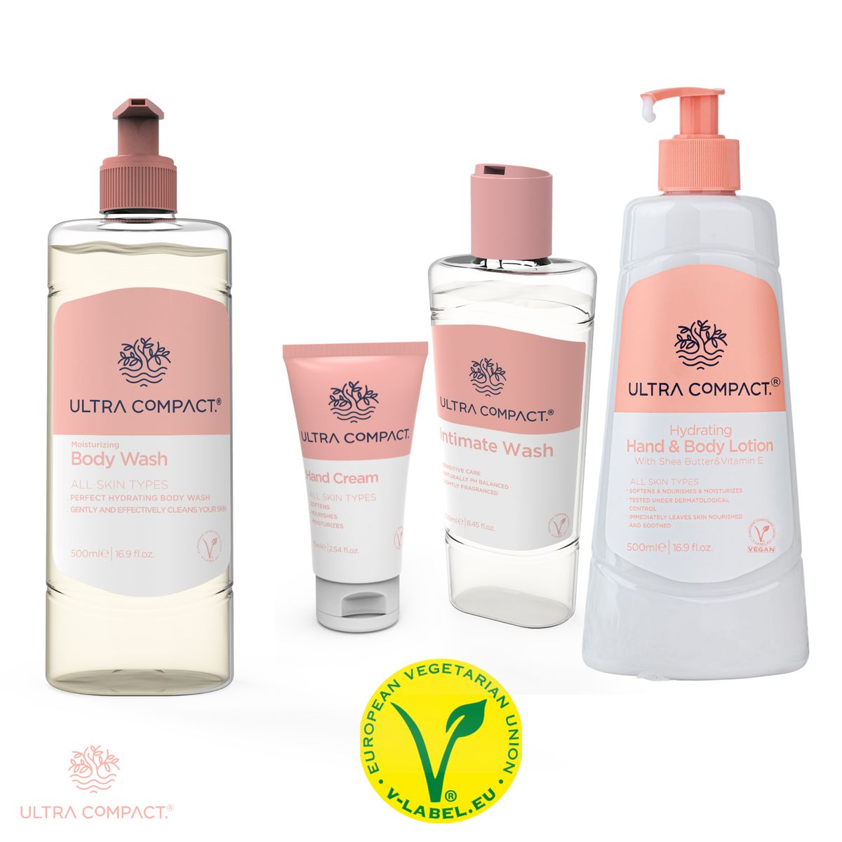 ULTRA COMPACT - Set Hidratacion Cuerpo y Manos