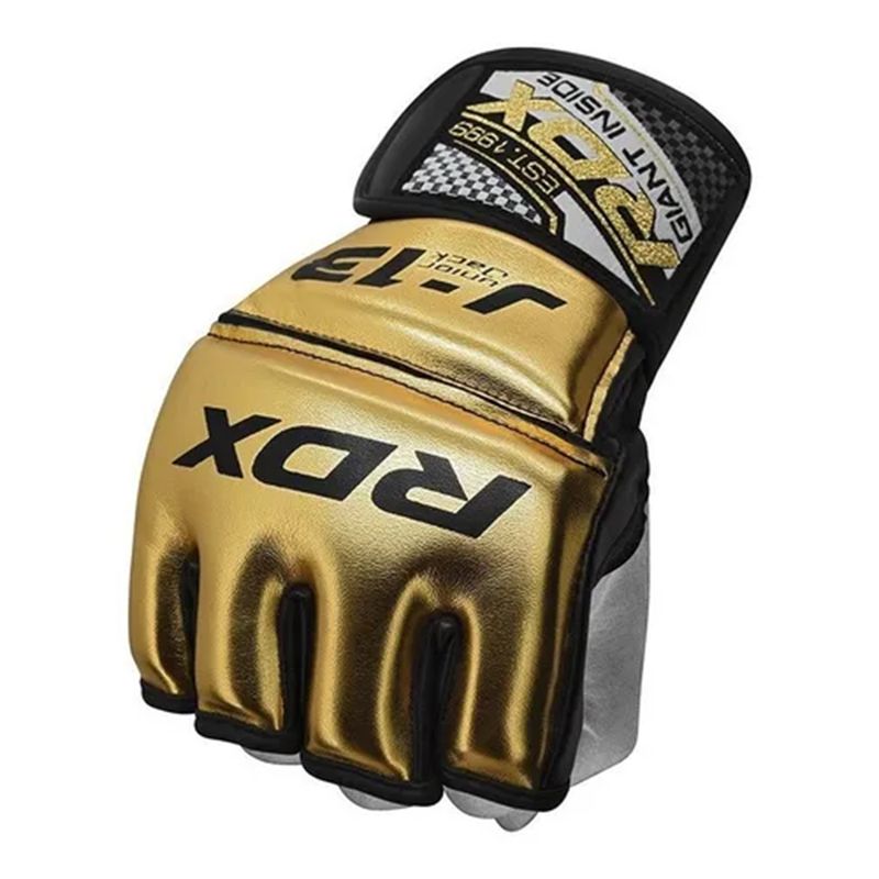 RDX - Guantillas MMA Junior Grappling J13 Golden  GGR-J13