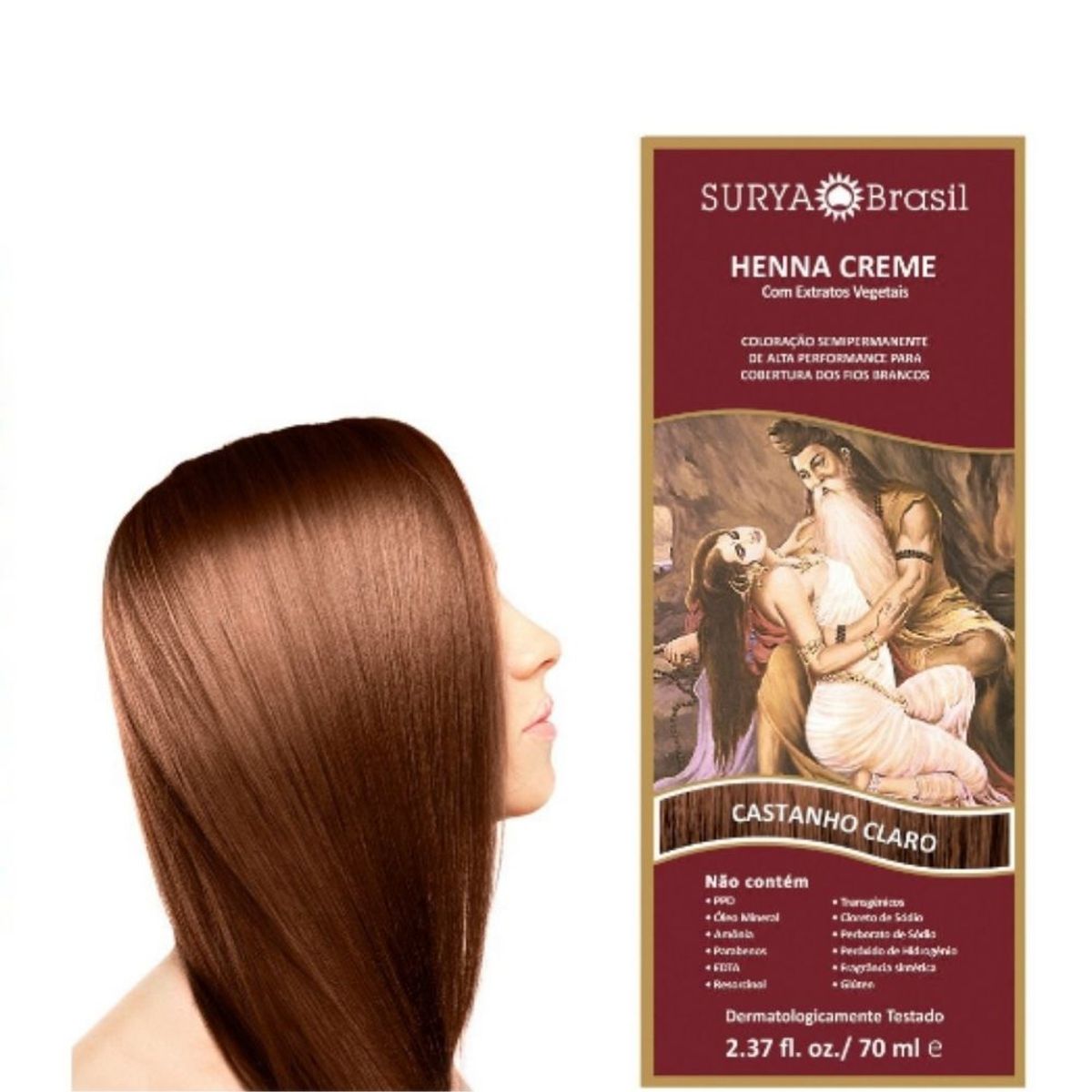SURYA BRASIL - Henna en crema castaño claro Surya Brasil