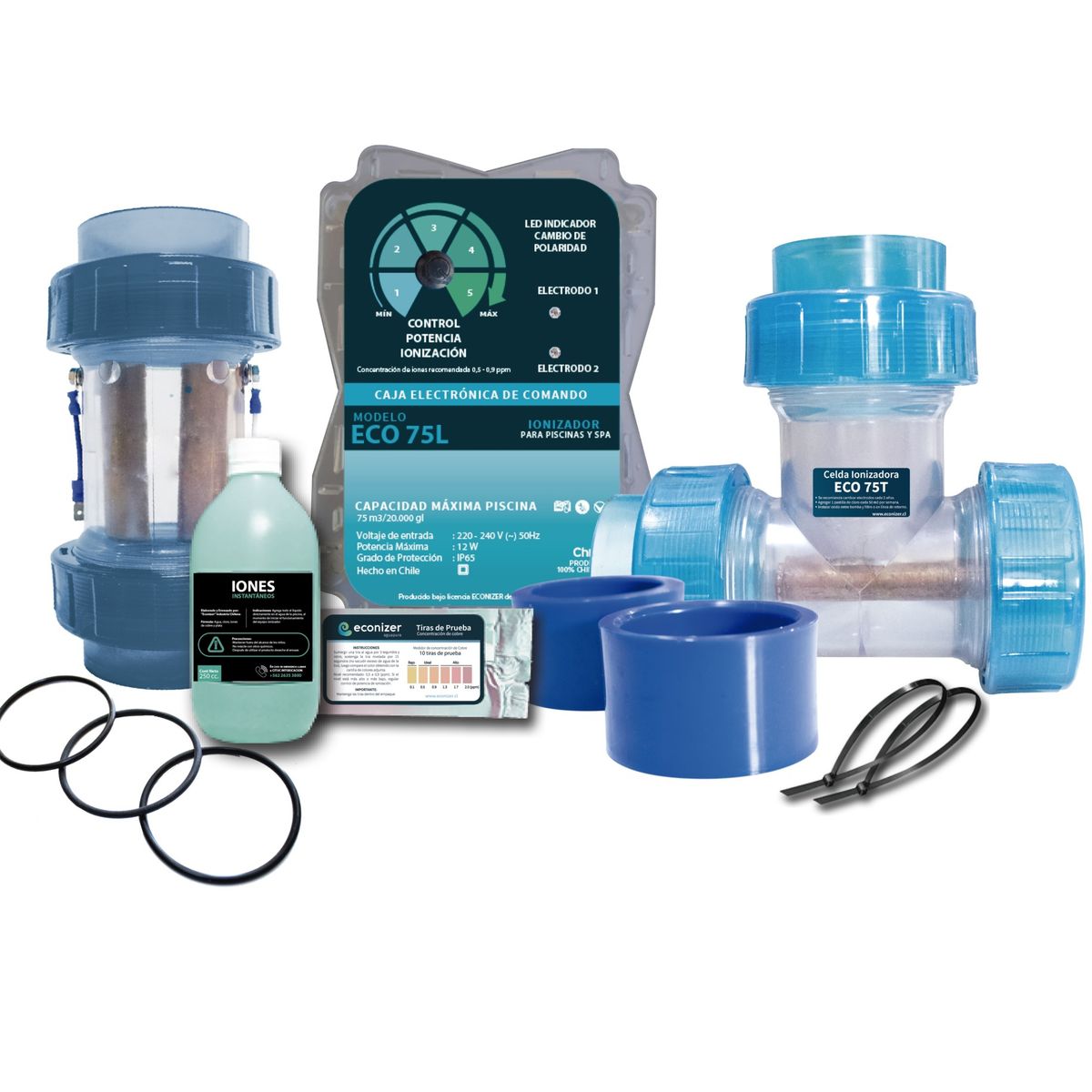ECONIZER - Ionizador para Piscinas Eco 75L
