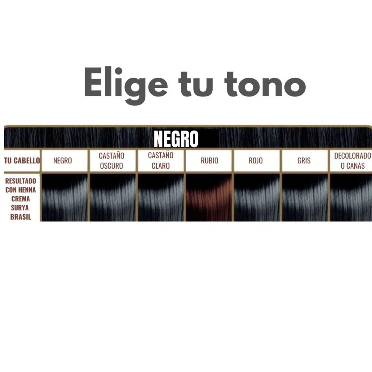 SURYA BRASIL - Henna en crema negro