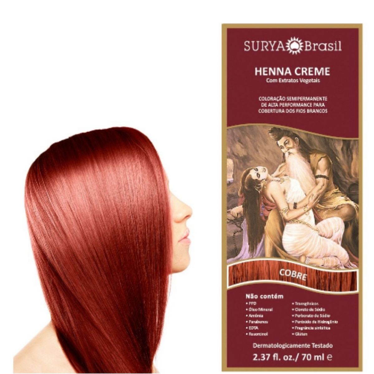 SURYA BRASIL - Henna en crema cobre