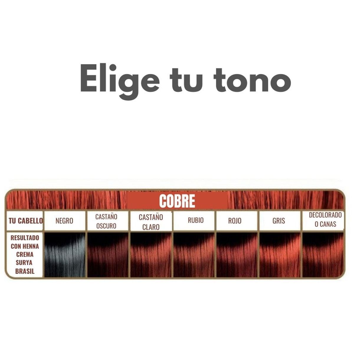 SURYA BRASIL - Henna en crema cobre