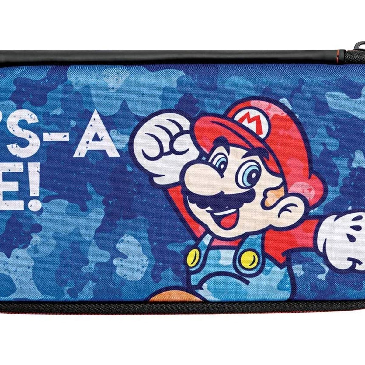 PDP - Funda Slim Travel Case Mario Camo Edition Switch - Sniper