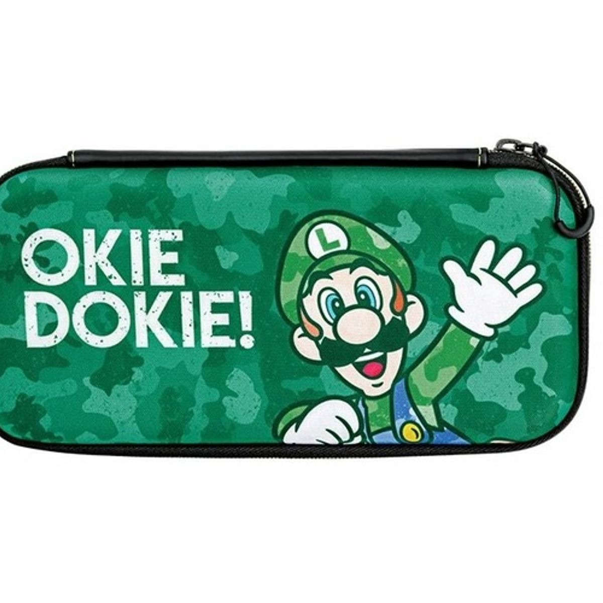 PDP - Funda Slim Travel Case Luigi Camo Edition Switch - Sniper
