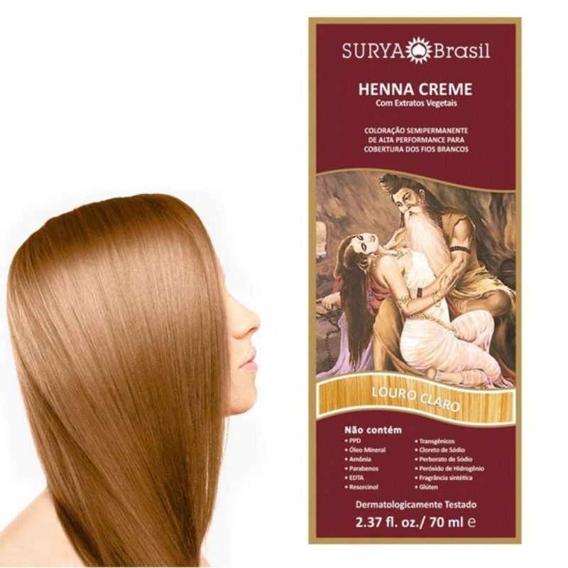 SURYA BRASIL - Henna en crema rubio claro