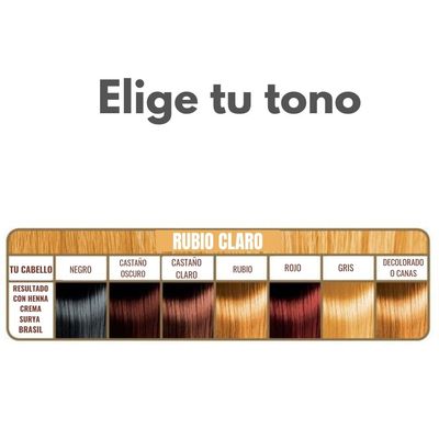 Imagen 2 del producto Henna en crema rubio claro