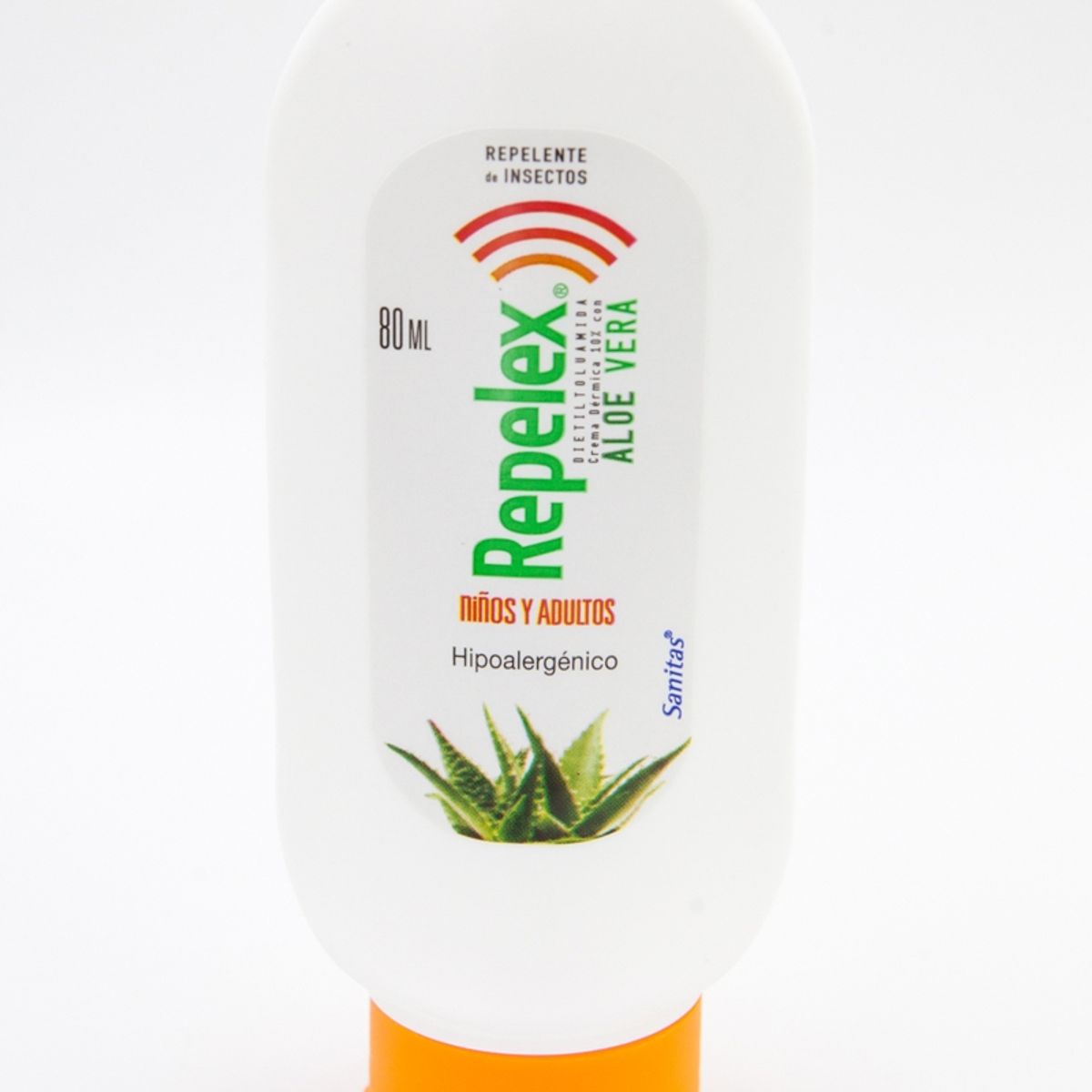 REPELEX - Crema Repelex ALOE VERA Niños y piel sensible 10 DEET 80G.-