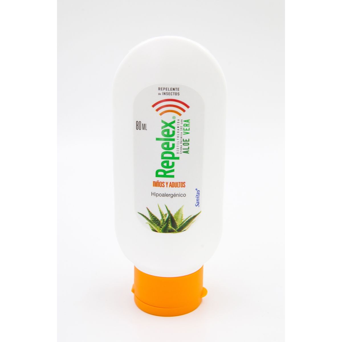 REPELEX - Crema Repelex ALOE VERA Niños y piel sensible 10 DEET 80G.-