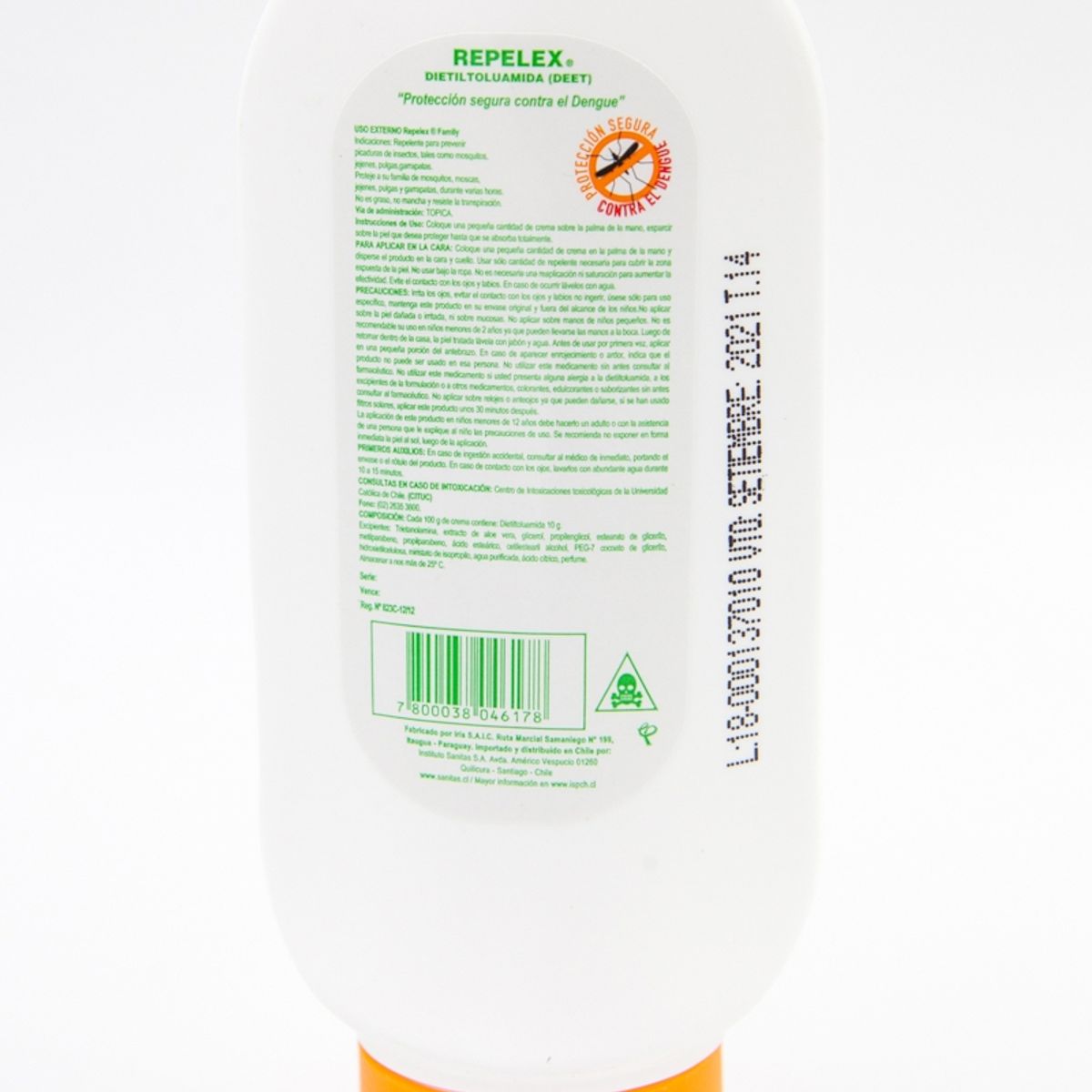 REPELEX - Crema Repelex ALOE VERA Niños y piel sensible 10 DEET 80G.-