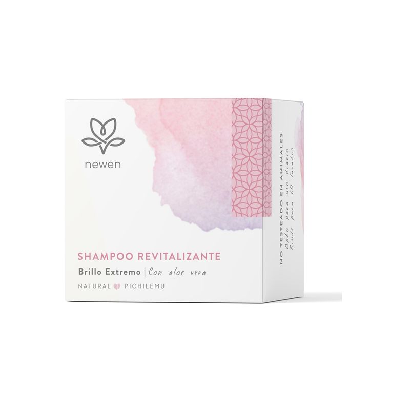 NEWEN - Shampoo Solido Revitalizante Con Aloe Vera Newen.