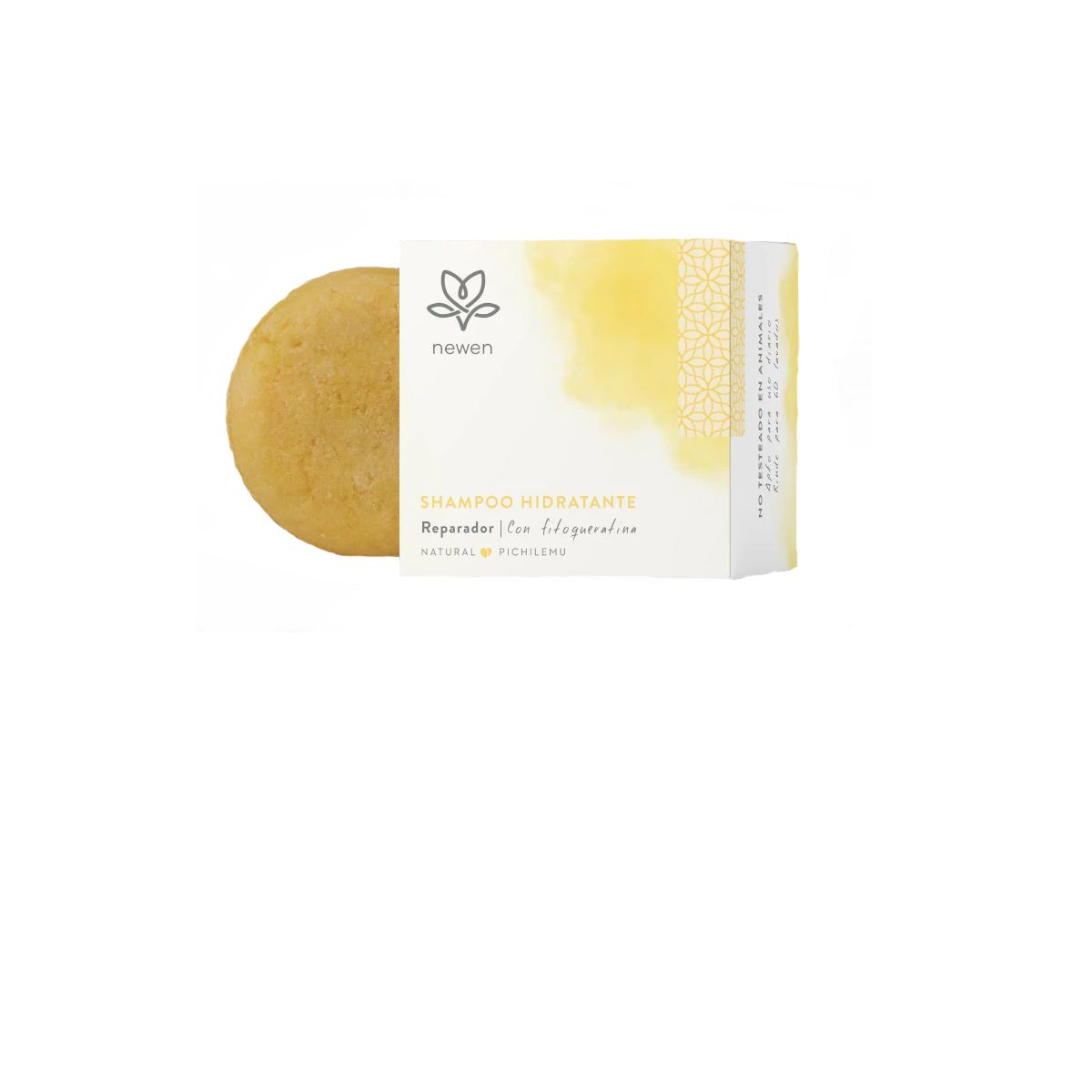 NEWEN - Shampoo Solido Hidratante con Fitoqueratina Newen