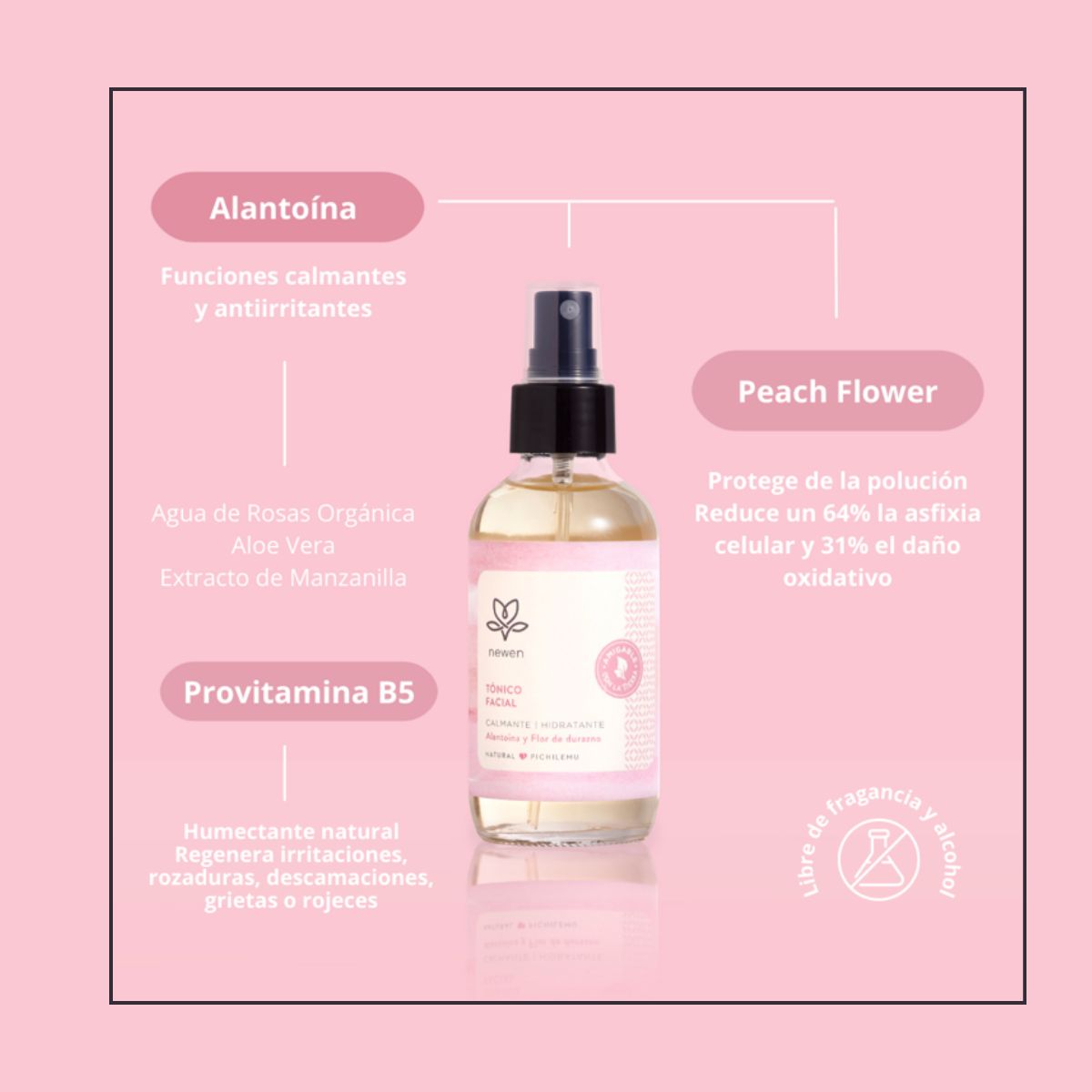 NEWEN - Tonico Facial Calmante Hidratante Newen