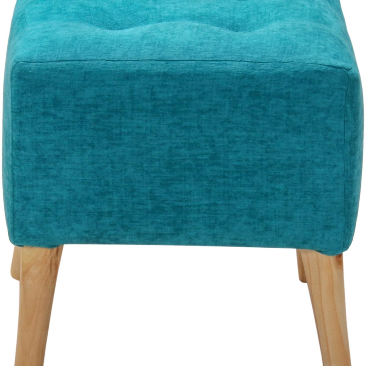 GENERICO - Pouf Alemania Turquesa Altea 42x42x43 cm Máxima Design.