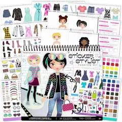 FASHION ANGELS - Cuaderno Para Diseñar Stickers