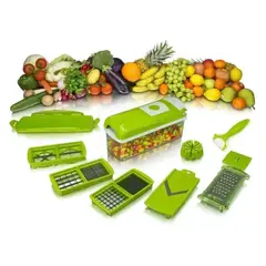 GENERICO - Picador Frutas Verduras Vegetales Rallador Cortador Multiuso Promotodo