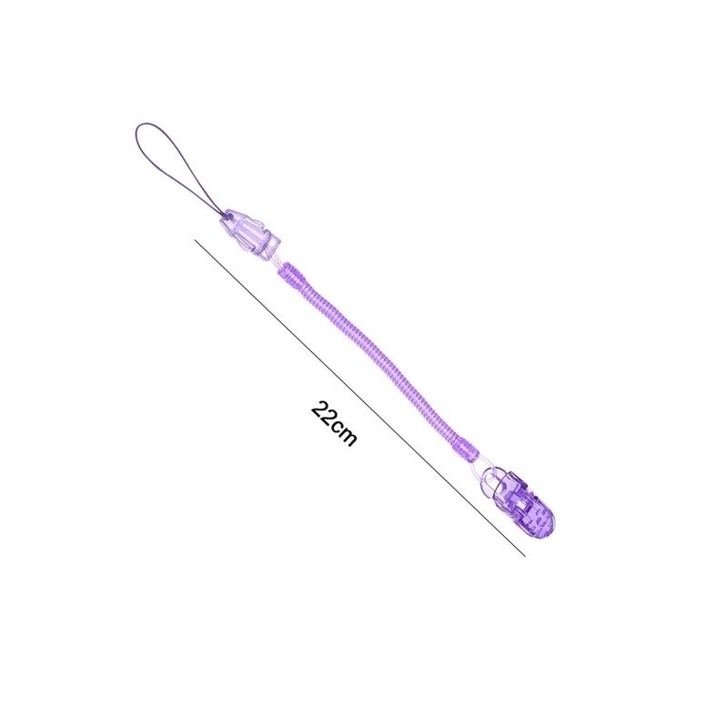 BEBE - Porta Chupete De Espiral Morado