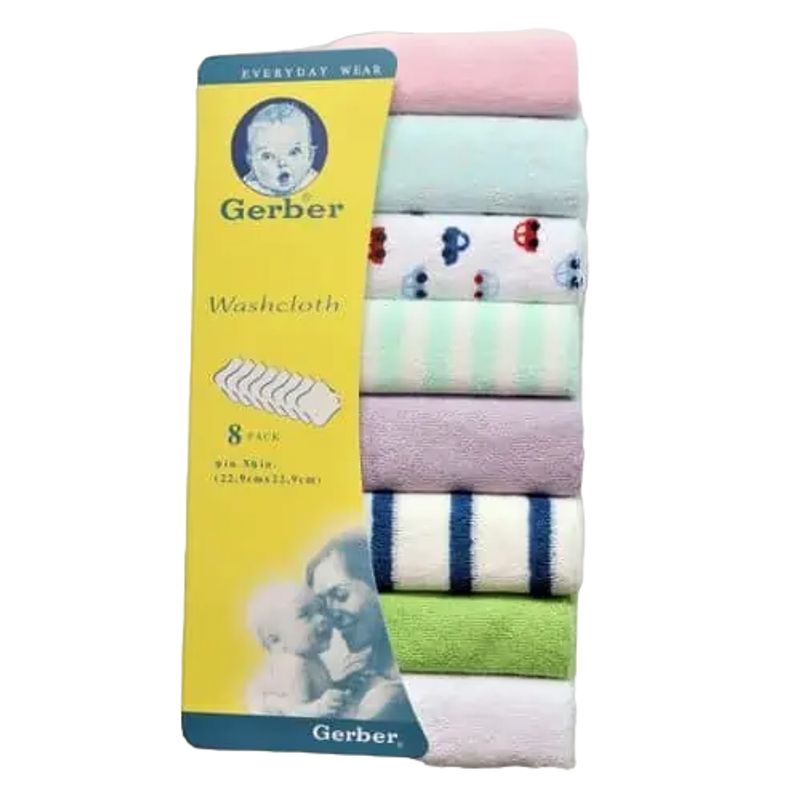 GENERICO - Pack 8 Toallitas Limpieza Para Bebé Babita