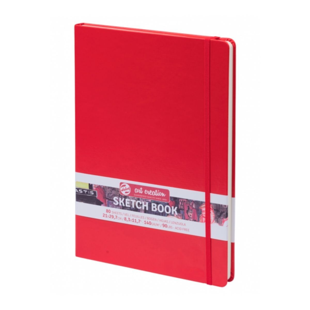 ART CREATION - Libreta Art Creation Roja 21x30cm