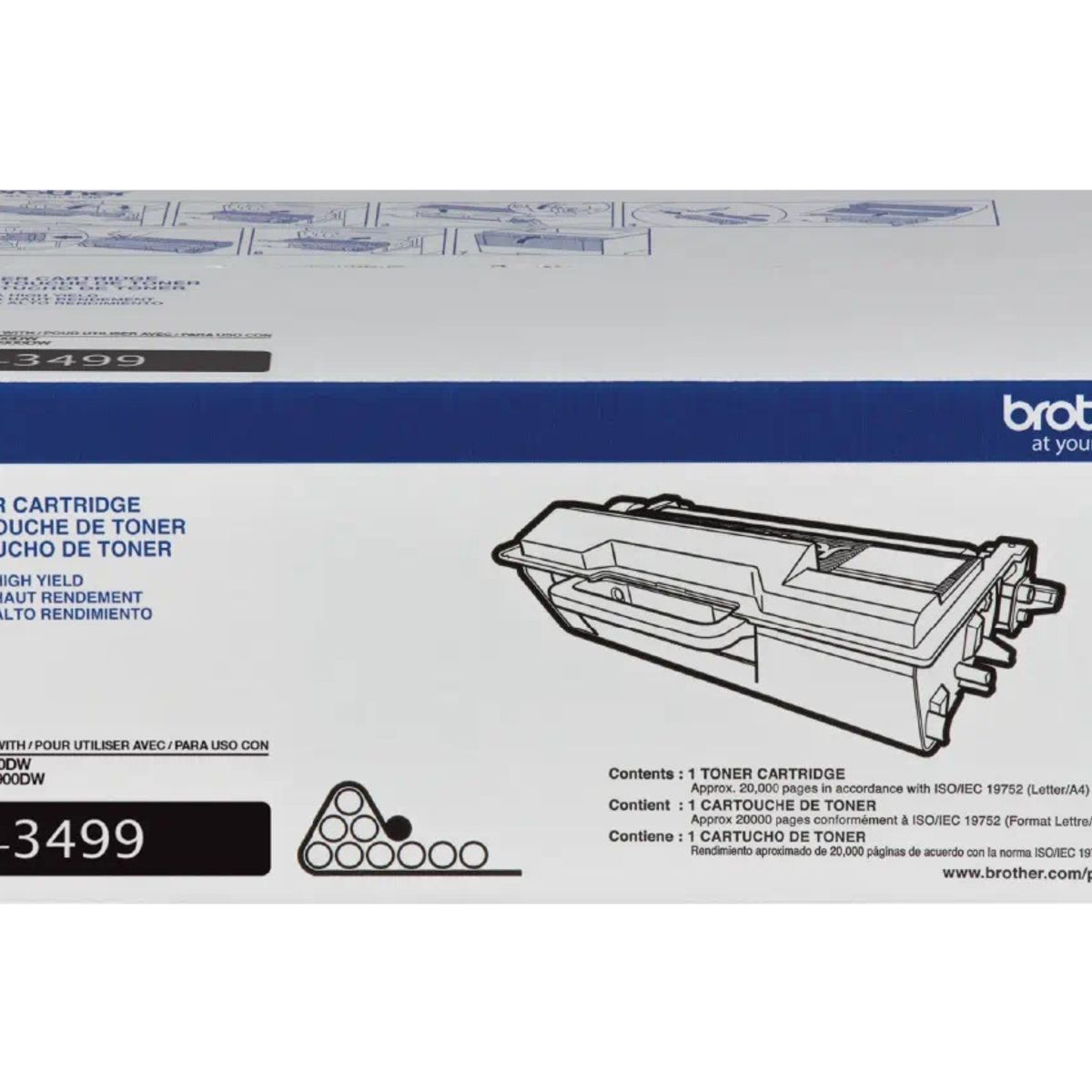 BROTHER - TONER ORIGINAL BROTHER TN3499 NEGRO - Negro