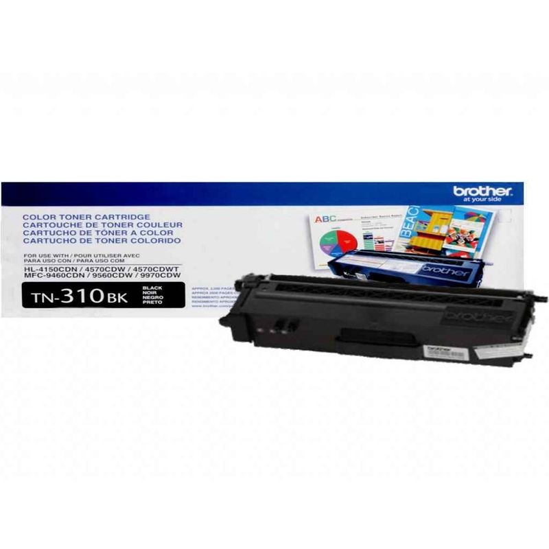 BROTHER - BROTHER Toner TN-310BK Para 2500 Paginas NEGRO