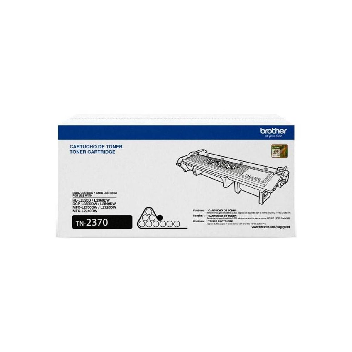 BROTHER - Toner Original Brother TN2370 Negro - Negro