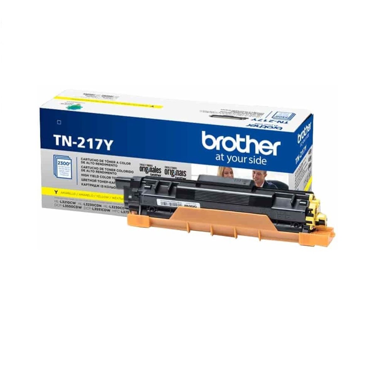 BROTHER - Toner Original Brother TN217Y Amarillo BROTHER