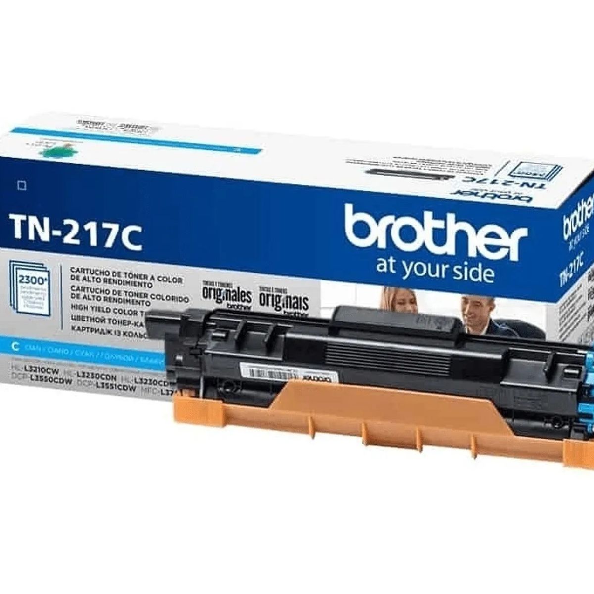 BROTHER - Toner Original Brother TN217C Cyan BROTHER
