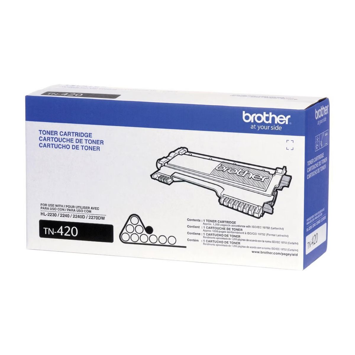 BROTHER - Toner Original Brother TN-420 - Negro