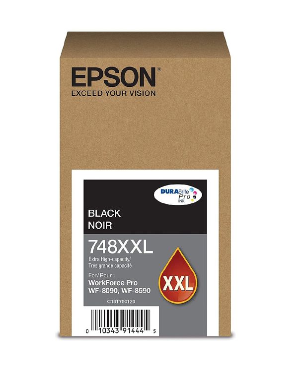 EPSON TINTA NEGRA ORIGINAL 748XXL EPSON