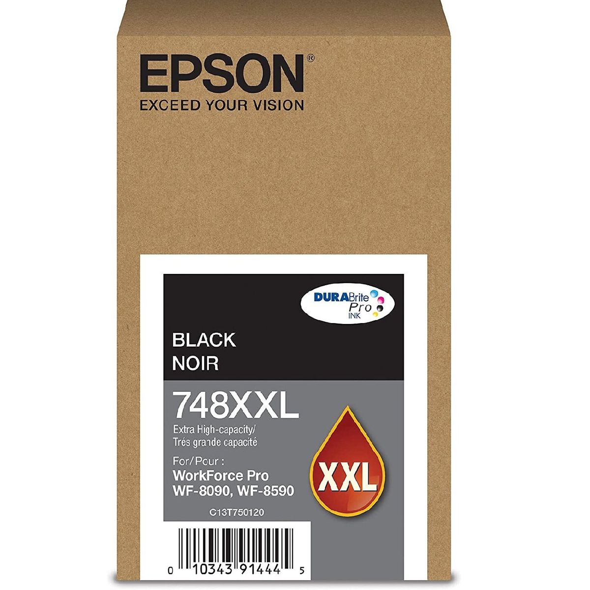EPSON - EPSON TINTA NEGRA ORIGINAL 748XXL EPSON