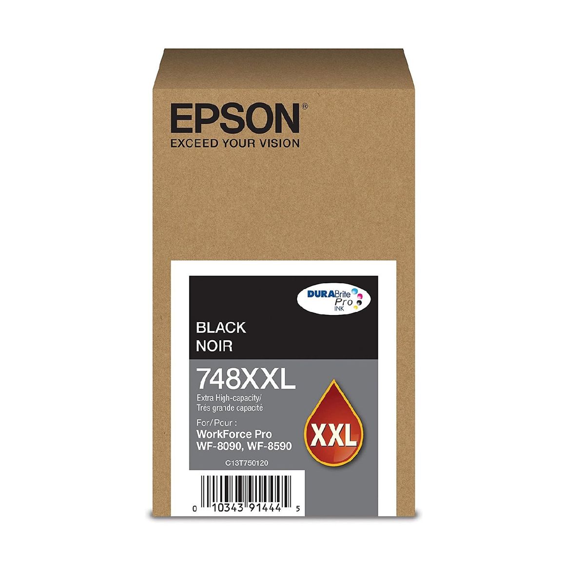 EPSON - EPSON TINTA NEGRA ORIGINAL 748XXL EPSON