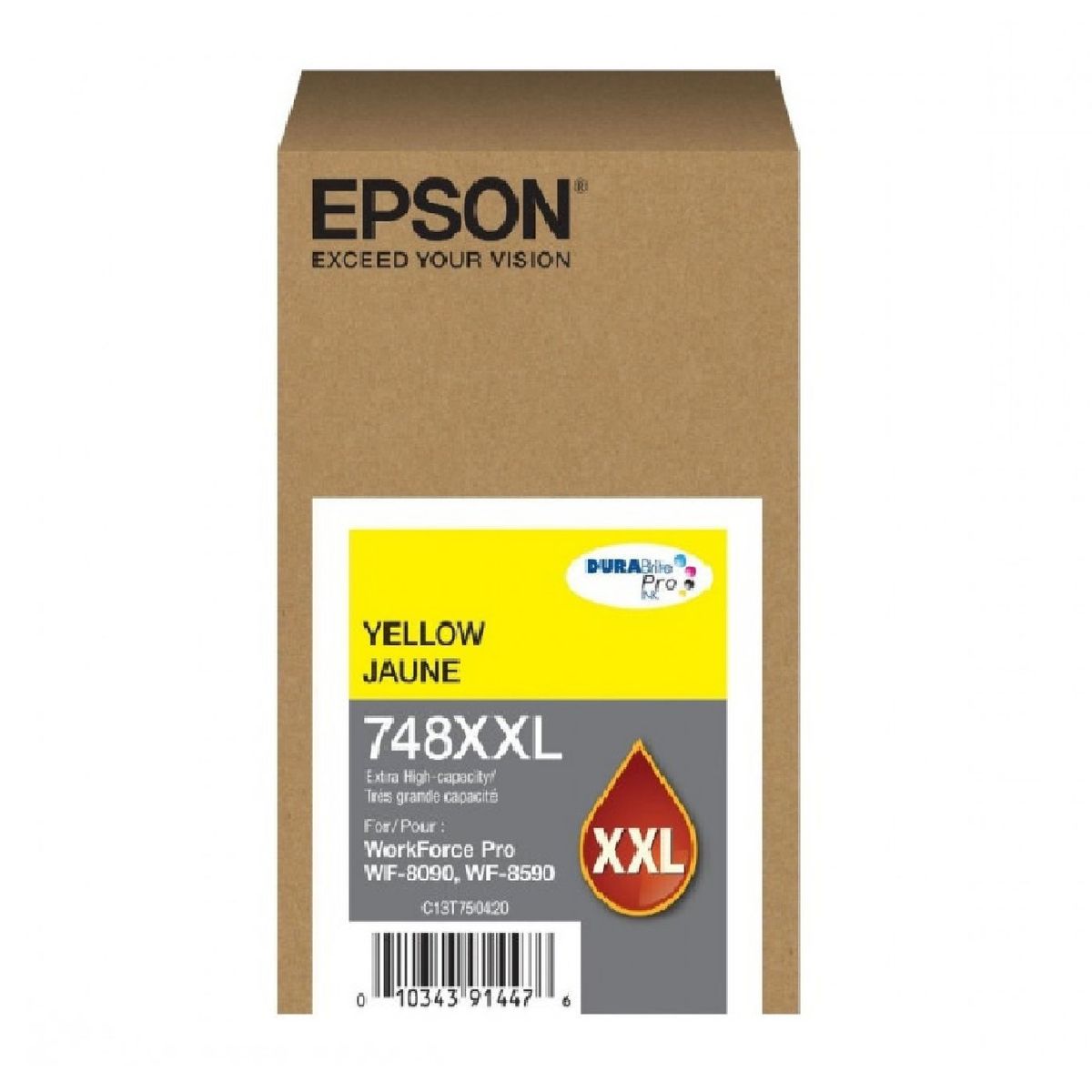 EPSON - EPSON TINTA AMARILLA ORIGINAL 748XXL EPSON