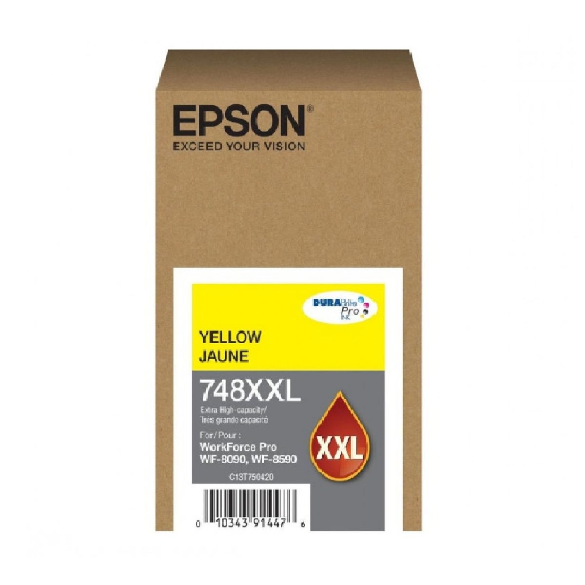 EPSON - EPSON TINTA AMARILLA ORIGINAL 748XXL EPSON