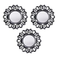 Set De Espejos Versailles Grey 3 Piezas