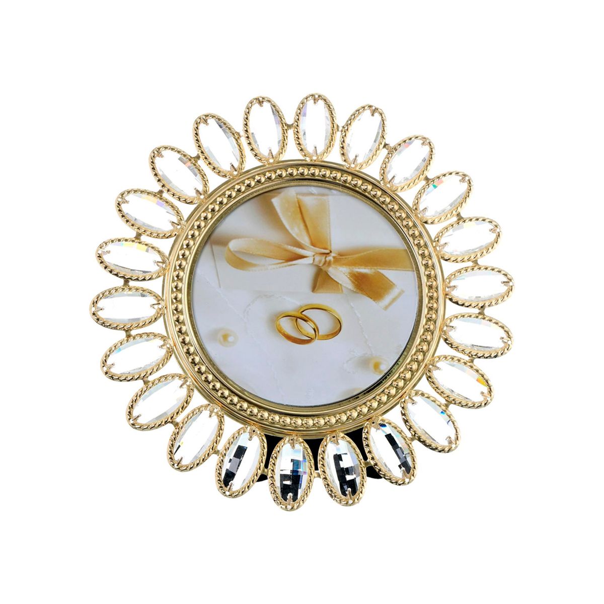 MALLORCA - Portaretrato Decorativo Verdún Gold Circular