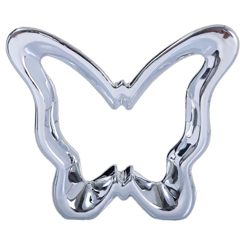 MALLORCA - Figura Decorativa Abstracta Silver