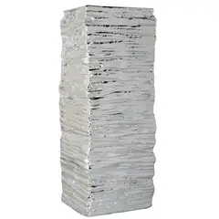 MALLORCA - Jarron Decorativo Liverpool Silver Grande