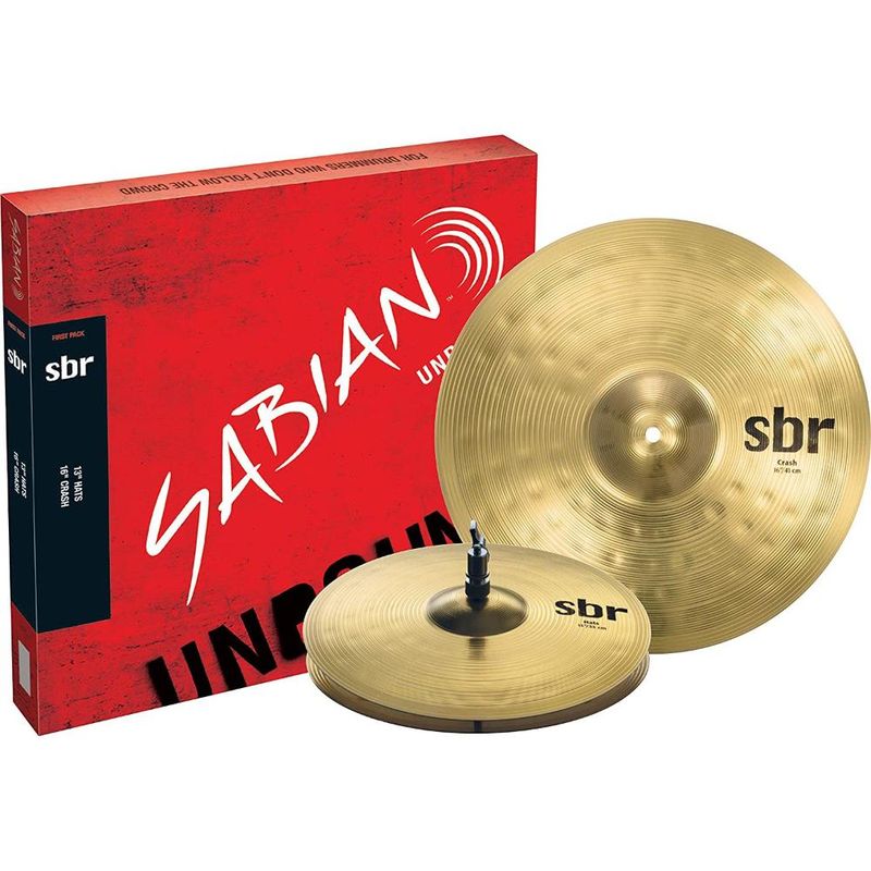 SABIAN - Pack Platillos Bateria Sabian SBr First Pack (SBR5001).
