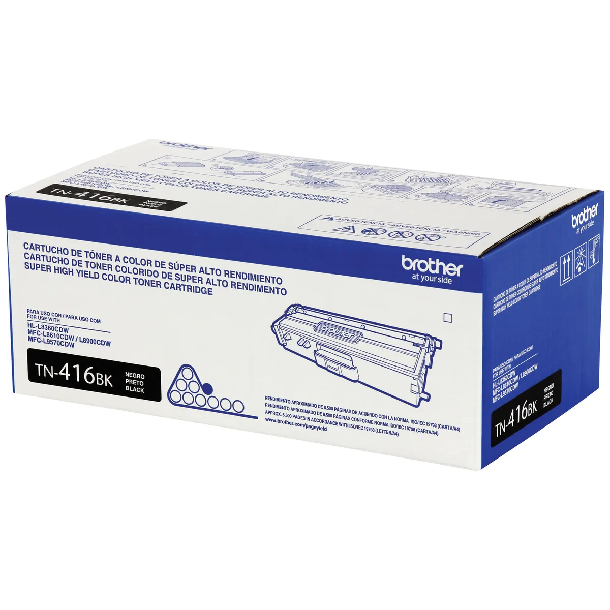 BROTHER - Brother Toner TN-416BK Para 6500 Páginas Negro - Negro