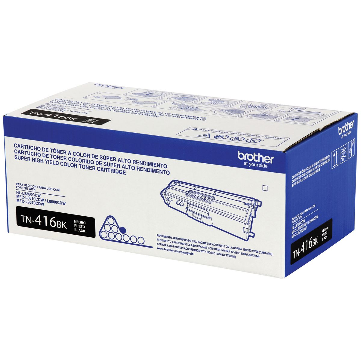 BROTHER - Brother Toner TN-416BK Para 6500 Páginas Negro - Negro