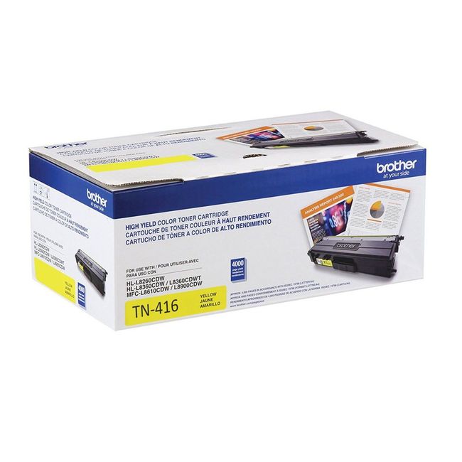 BROTHER - Toner Brother TN-416Y Para 6500 Páginas Amarillo