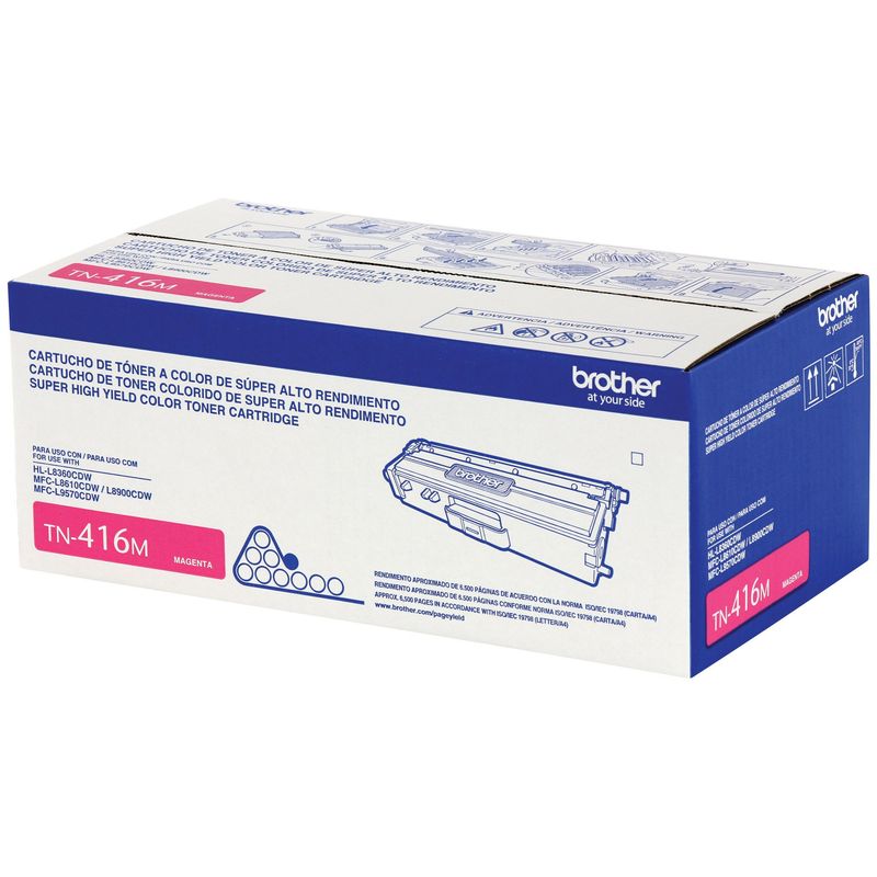 BROTHER - Toner Brother TN-416M Para 6500 Páginas Magenta