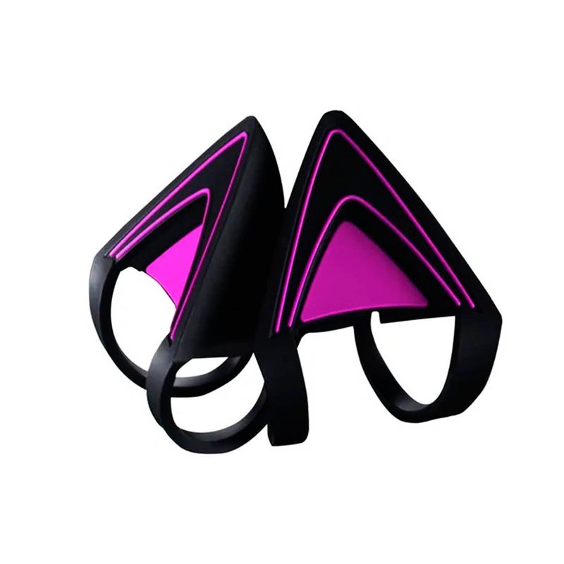 RAZER - Orejas Kitty Razer Para Audifonos Kraken Neon Purple - Púrpura