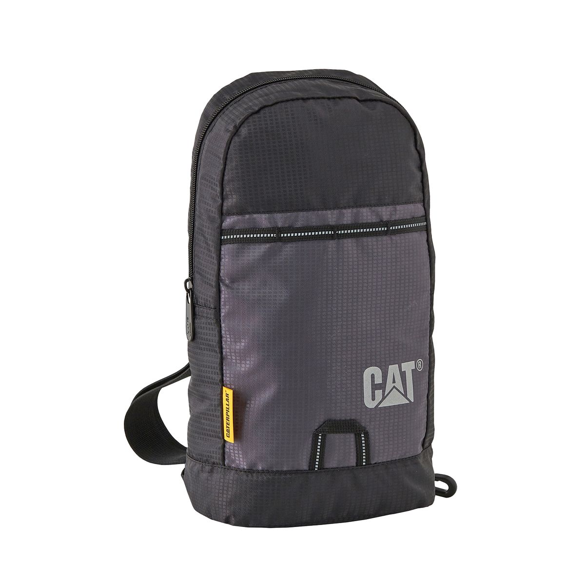 CAT - Bolso Unisex Road Strip Crossbody Gris CAT