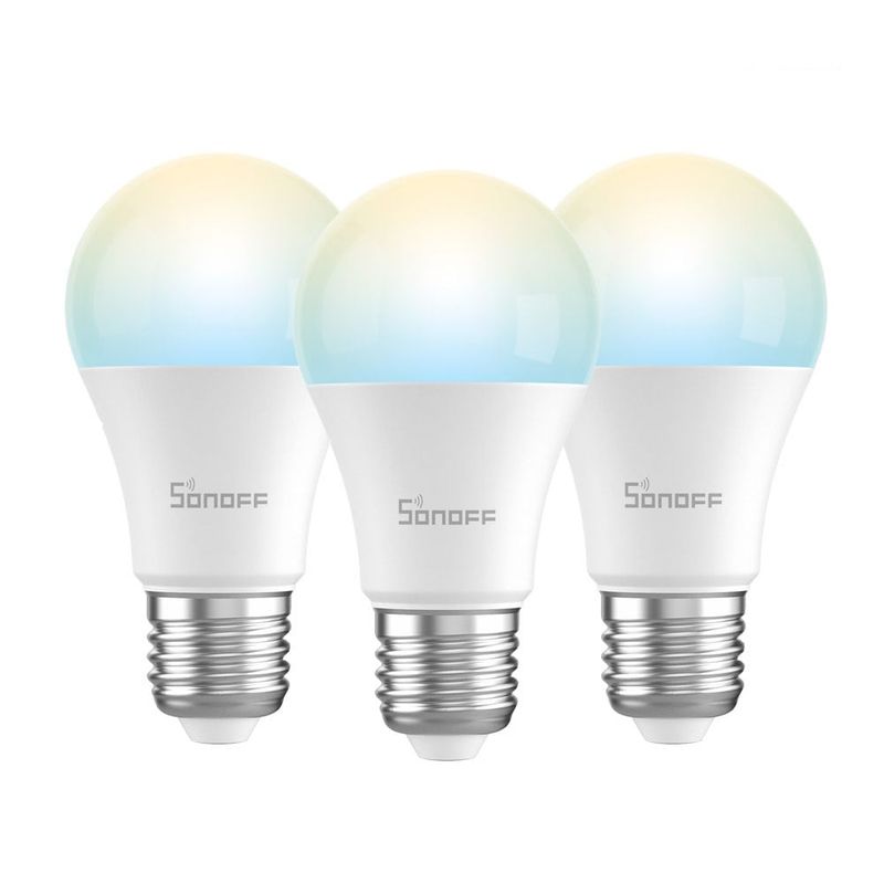 SONOFF - Pack de 3 Ampolletas Wifi LED Sonoff